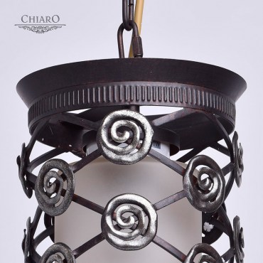 Люстра подвесная CHIARO 382016401 Айвенго 1x40W E27